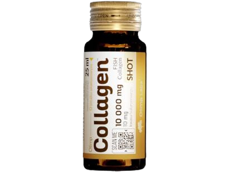 Olimp Collagen shot, smak ananasowy, płyn, 25 ml