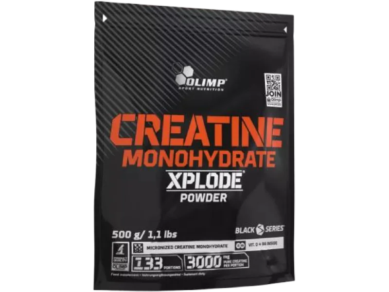 OLIMP Creatine Monohydrate Xplode Powder smak cytrynowy, proszek, 3000 mg, 500 g