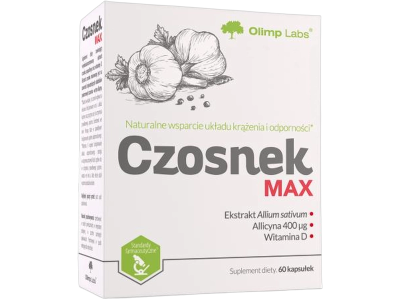 Olimp Czosnek MAX, kapsułki, 60 kaps.