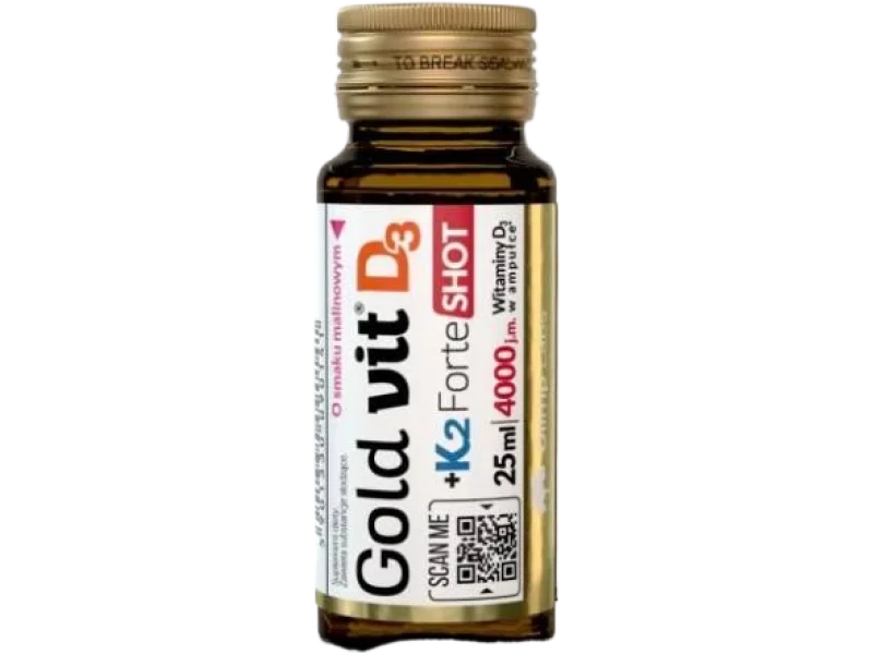 OLIMP Gold-Vit D3+K2 Forte, płyn, 25 ml