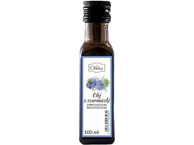 OlVita olej z czarnuszki tłoczony na zimno, 100 ml