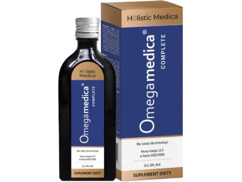 OMEGAMEDICA Complete Kwasy omega, płyn, 250 ml