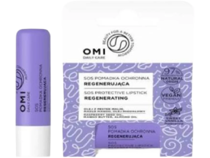 OMI Ochronna pomadka regenerująca do ust, 4,9 g