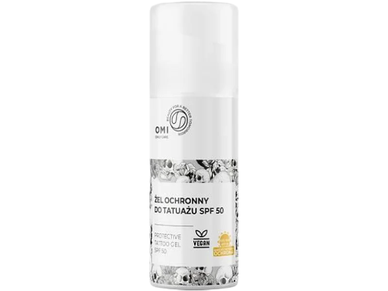 OMI Żel ochronny do tatuażu SPF50, żel, 50 ml