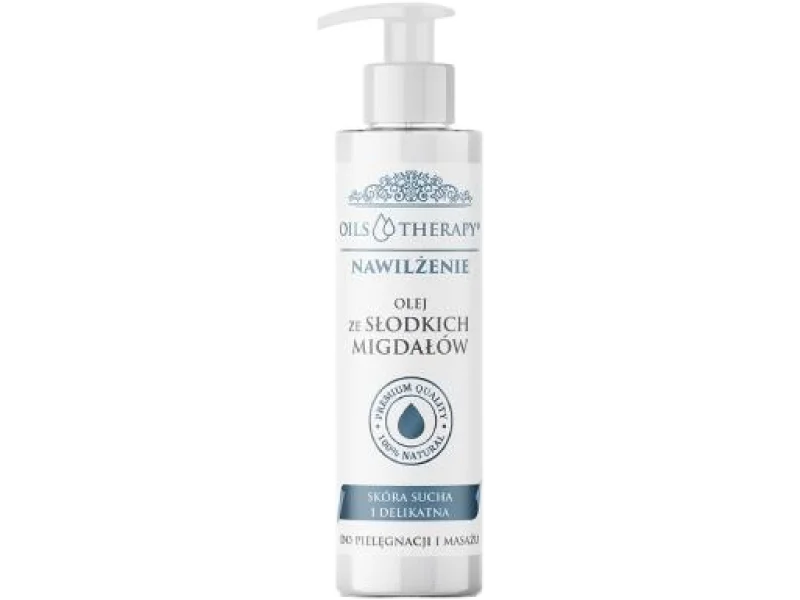 OPTIMA NATURA Olej ze słodkich migdałów, olejek, 100%, 400 ml