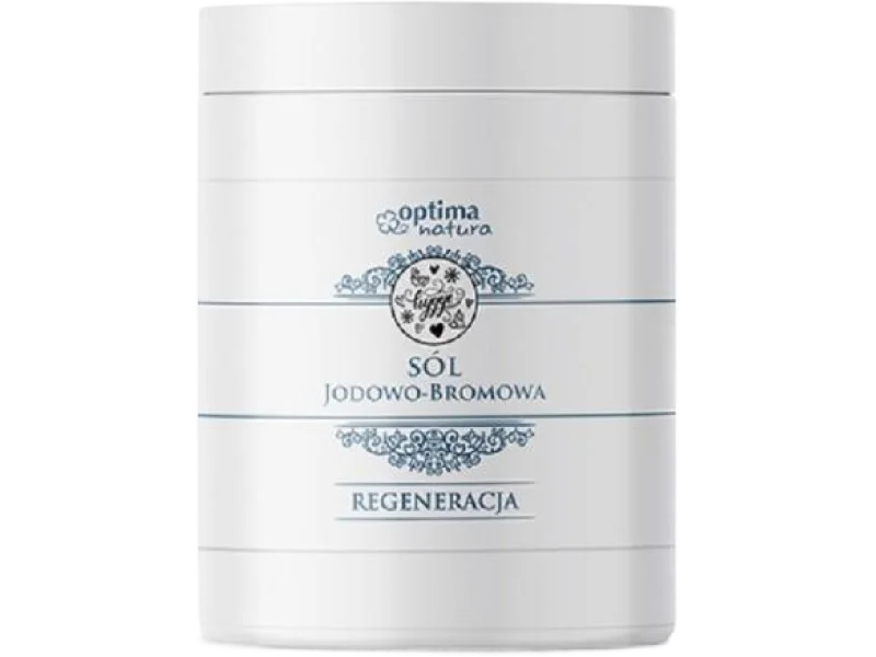 OPTIMA NATURA Sól jodowo-bromowa Hygge – regeneracja, sól lecznicza, 1000 g