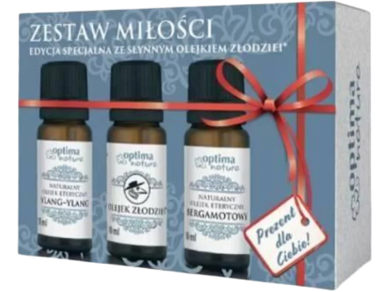 OPTIMA NATURA Zestaw Miłości, olejek, 3×10 ml ml