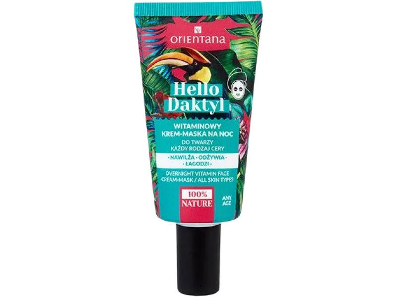 ORIENTANA Hello Daktyl Witaminowy krem-maska na noc, 40 ml