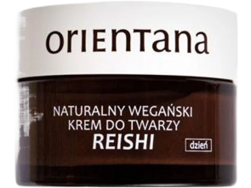 Orientana naturalny wegański Reishi na dzień, krem, 50 ml