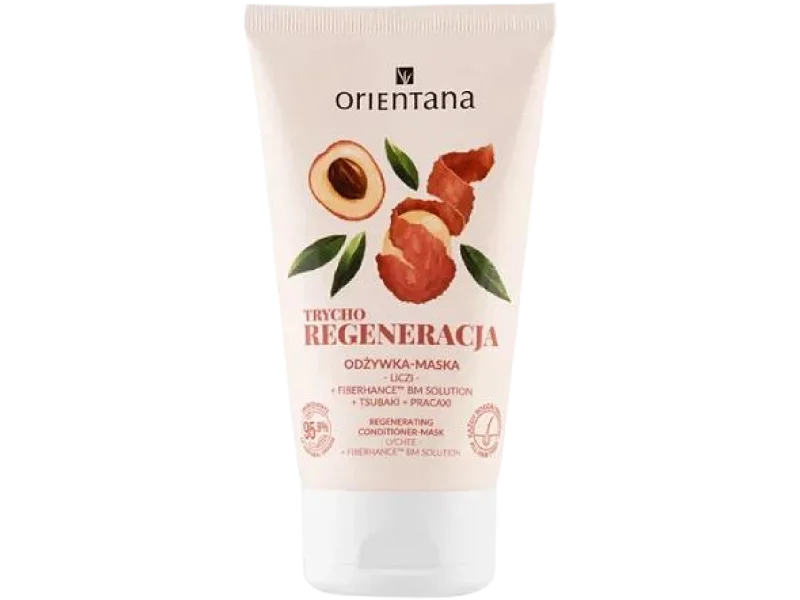 Orientana Trycho Regeneracja Liczi Fiberhance BM Solution odżywka-maska do włosów, 125 ml