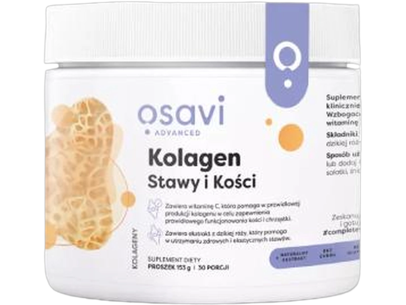 Osavi kolagen stawy i kości, proszek, 153 g