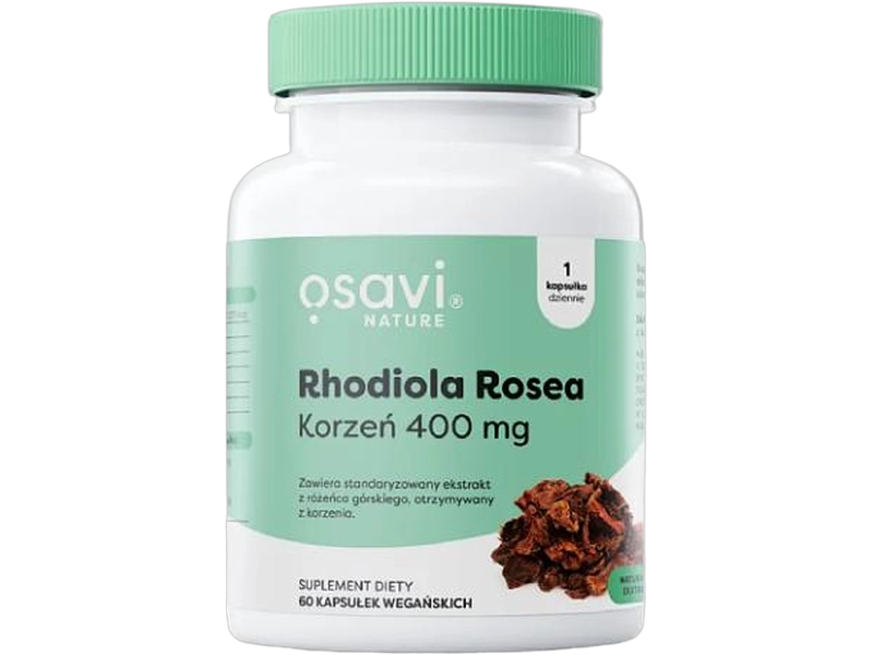 Osavi Rhodiola rosea korzeń, kapsułki, 36,4 mg, 60 kaps.