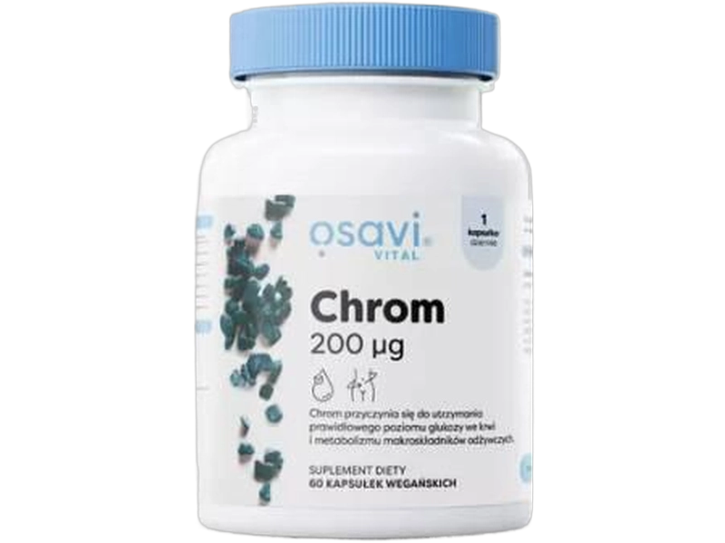 OSAVI chrom, kapsułki, 200 µg, 60 kaps.