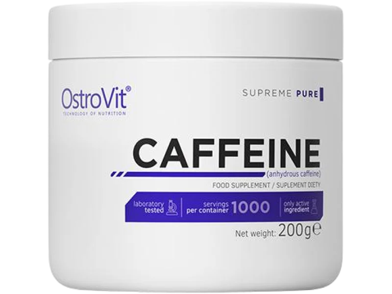 OstroVit Supreme Pure Caffeine, proszek, 200 g