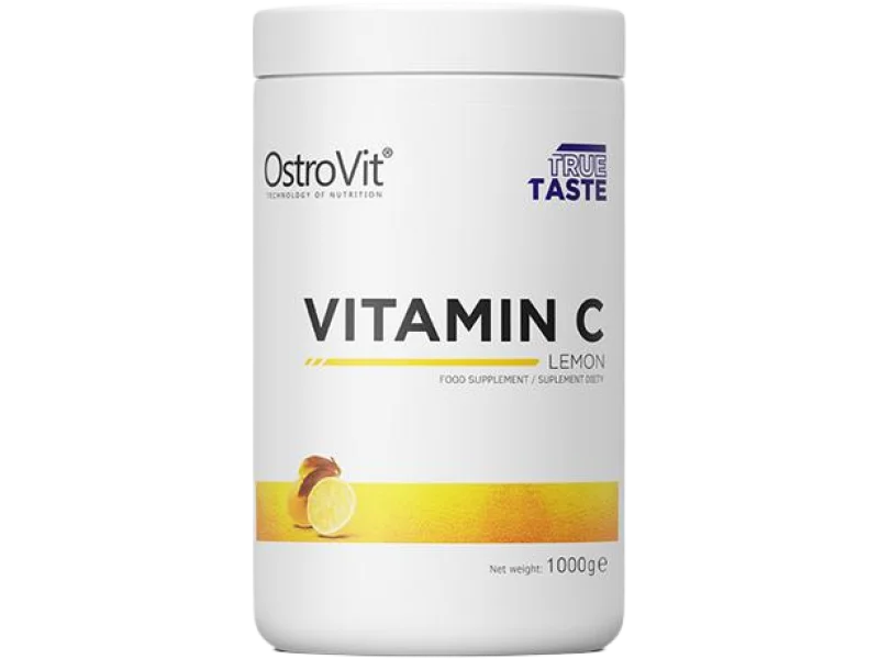 OstroVit Vitamin C Lemon, proszek, 1000 g