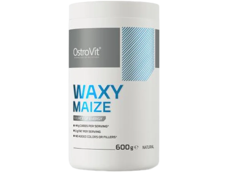 OstroVit Waxy Maize, smak naturalny, proszek, 600 g