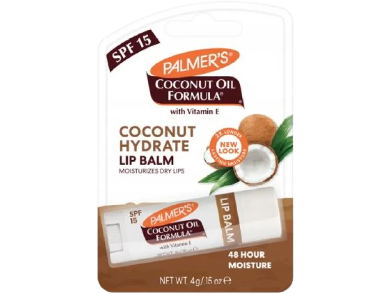 Palmer’s Coconut Oil Formula nawilżający balsam do ust z olejkiem kokosowym, 4 g