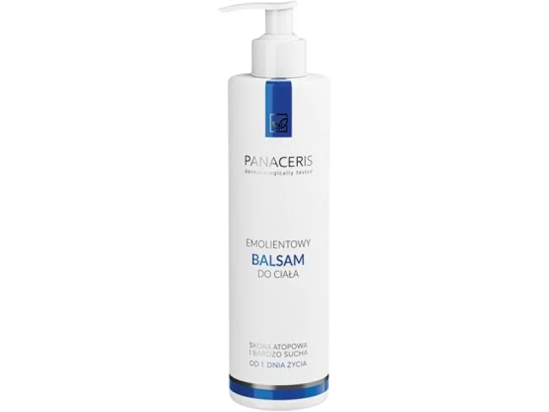 Panaceris emolientowy do ciała skóra atopowa i bardzo sucha od 1. dnia życia, balsam, 400 ml