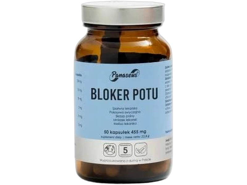 Panaseus Bloker potu, kapsułki, 50 kaps.