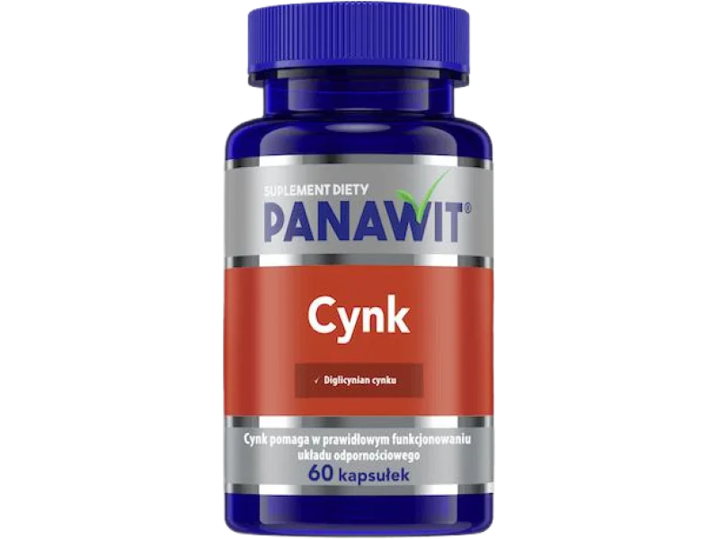 Panawit cynk, kapsułki, 25 mg, 60 kaps.