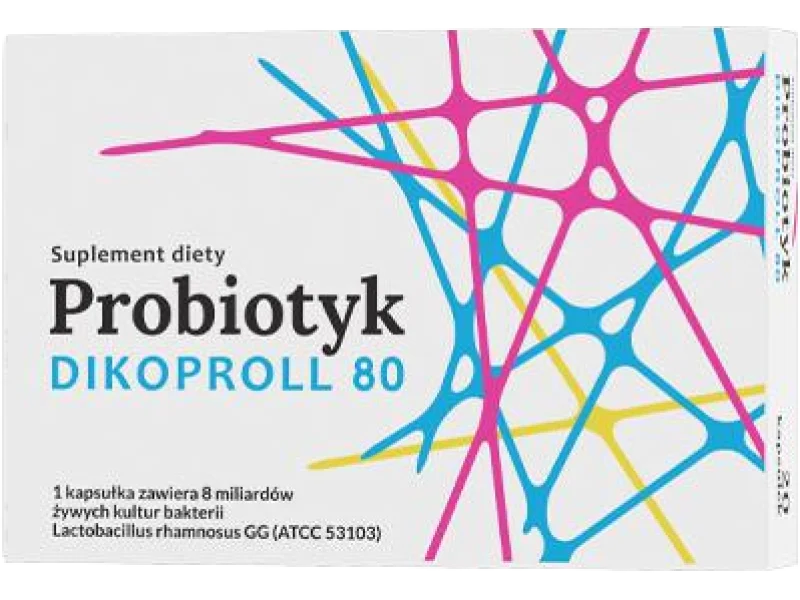 Panawit Dikoproll 80 probiotyk, kapsułki, 20 kaps.
