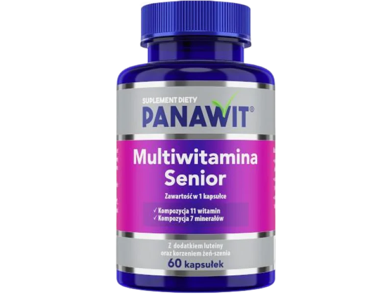 PANAWIT Multiwitamina Senior, kapsułki, 60 kaps.