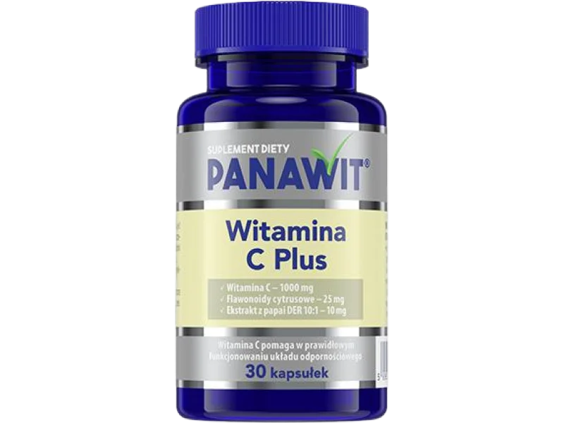 Panawit witamina C Plus, kapsułki, 30 kaps.