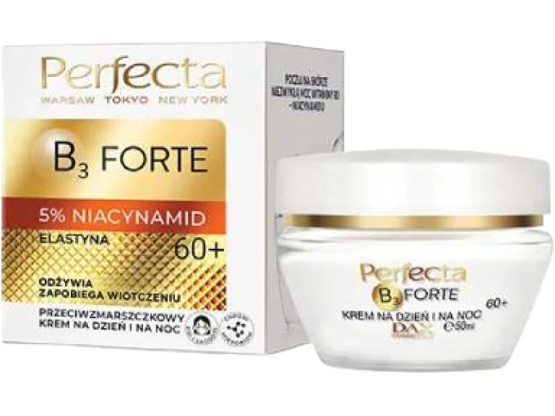 Perfecta B3 Forte przeciwzmarszczkowy krem 60+, 50 ml