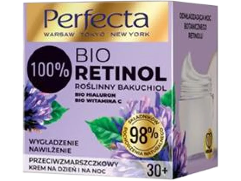 Perfecta Bio Retinol Bakuchiol przeciwzmarszczkowy 30+, krem, 50 ml
