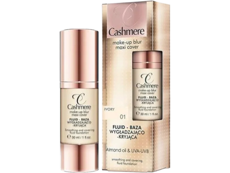 PERFECTA CASHMERE Fluid-baza wygładzająco-kryjąca, 01 ivory, 30 ml