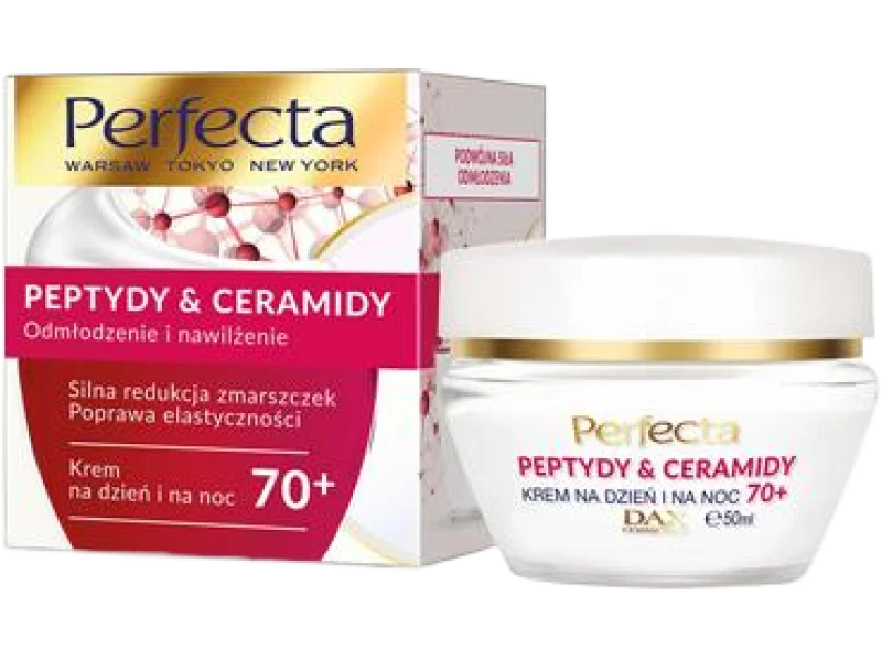 Perfecta peptydy & ceramidy na dzień i na noc 70+, krem, 50 ml