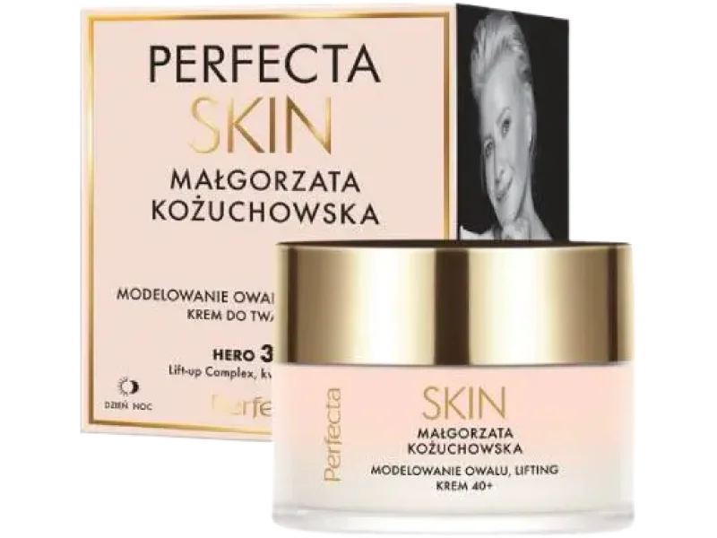 Perfecta Skin Małgorzata Kożuchowska, modelująco-liftingujący 40+, krem, 50 ml