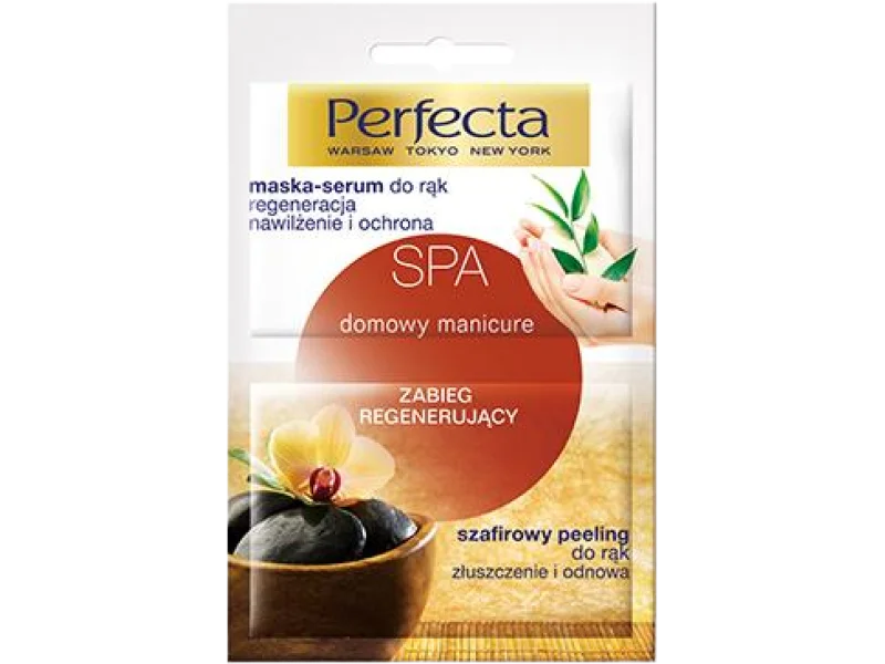 Perfecta SPA Manicure pielęgnacyjny, peeling + serum, 12 ml