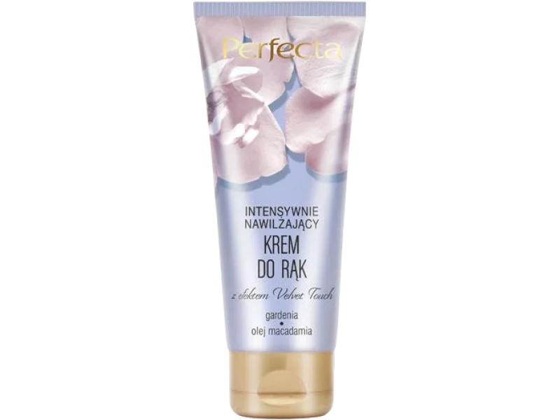 PERFECTA Velvet intensywnie nawilżający krem do rąk gardenia, 75 ml