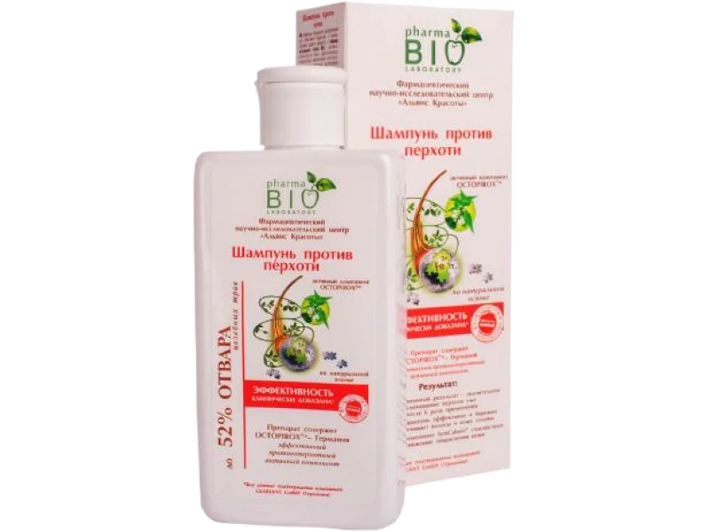 Pharma Bio Szampon do włosów przeciwłupieżowy Łopianowy, 200 ml