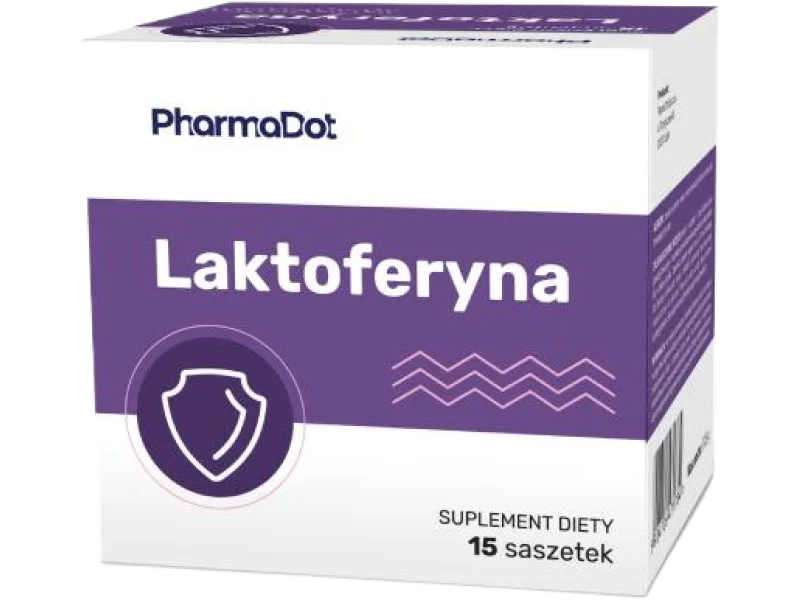 Pharma Dot Laktoferyna, saszetki, 15 szt.