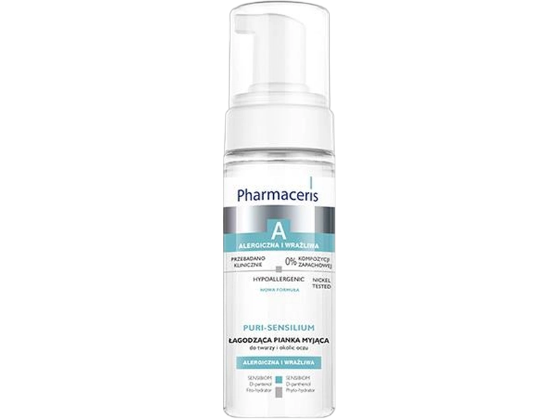 Pharmaceris A łagodząca pianka myjąca, 150 ml