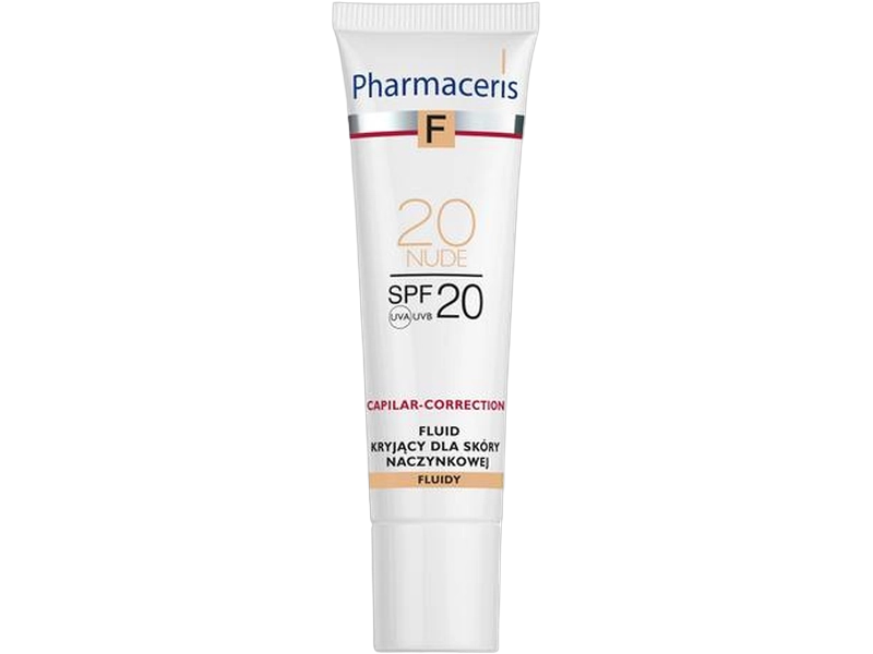 Pharmaceris F fluid kryjący do skóry naczynkowej 2, 30 ml