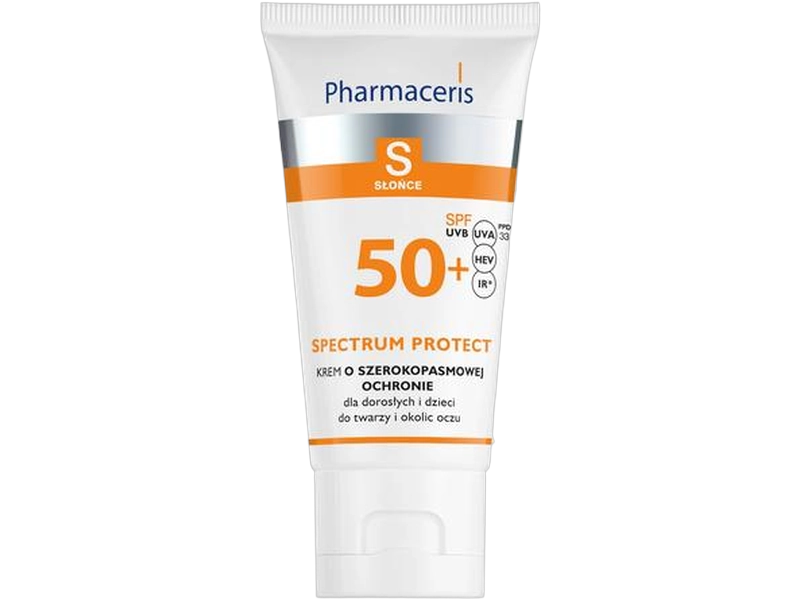 Pharmaceris S krem o szerokopasmowej ochronie SPF50+, 50 ml