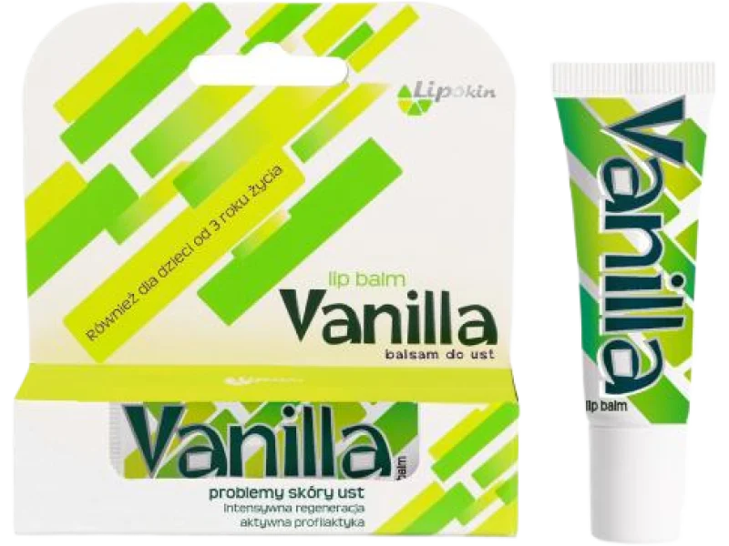 PHARMACY LAB Lipskin Vanilla Balsam do ust dla dzieci, 8 g