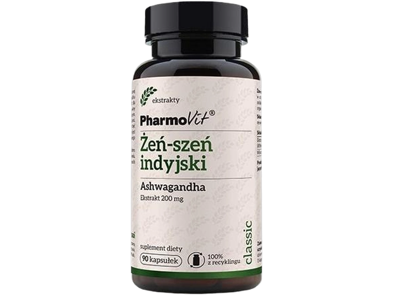 Pharmovit Ashwagandha testosteron, kapsułki, 90 kaps.