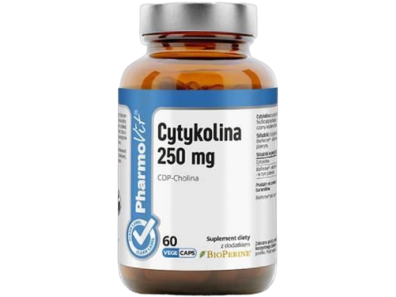 Pharmovit Cytykolina, kapsułki, 250 mg, 60 kaps.