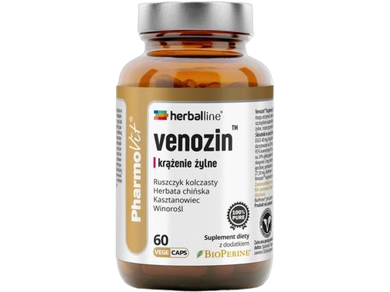 Pharmovit Herballine Venozin, kapsułki, 60 kaps.