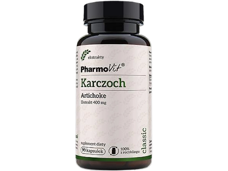 Pharmovit Karczoch Artichoke ekstrakt, kapsułki, 400 mg, 90 kaps.