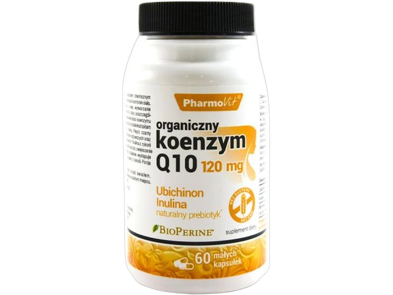 Pharmovit Koenzym Q10 organiczny, kapsułki, 120 mg, 60 kaps.