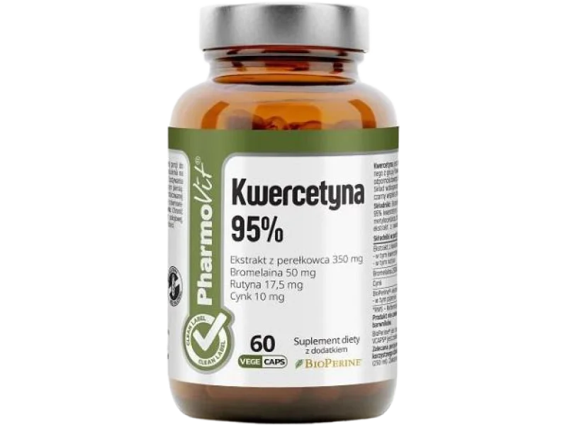 Pharmovit Kwercetyna 95%, kapsułki, 60 kaps.
