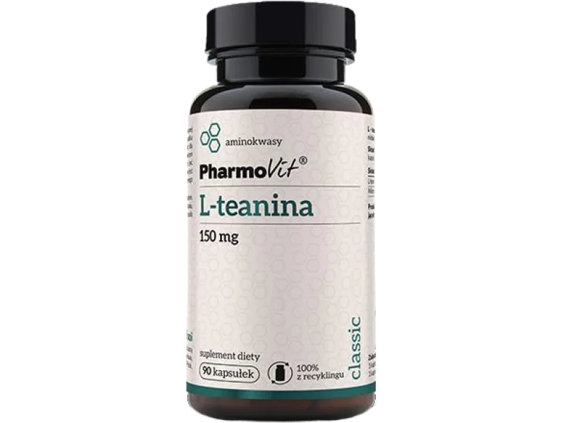 PHARMOVIT L-Teanina, kapsułki, 150 mg, 90 kaps.