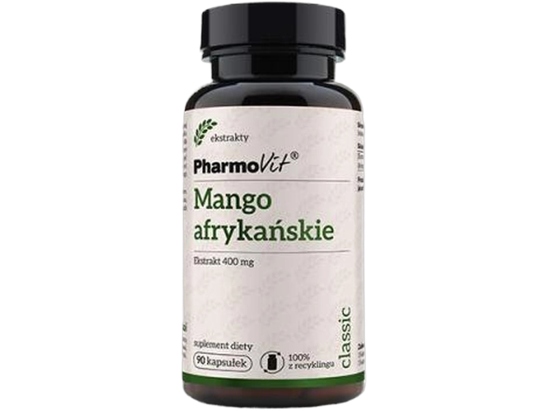 Pharmovit Mango afrykańskie, kapsułki, 400 mg, 90 kaps.