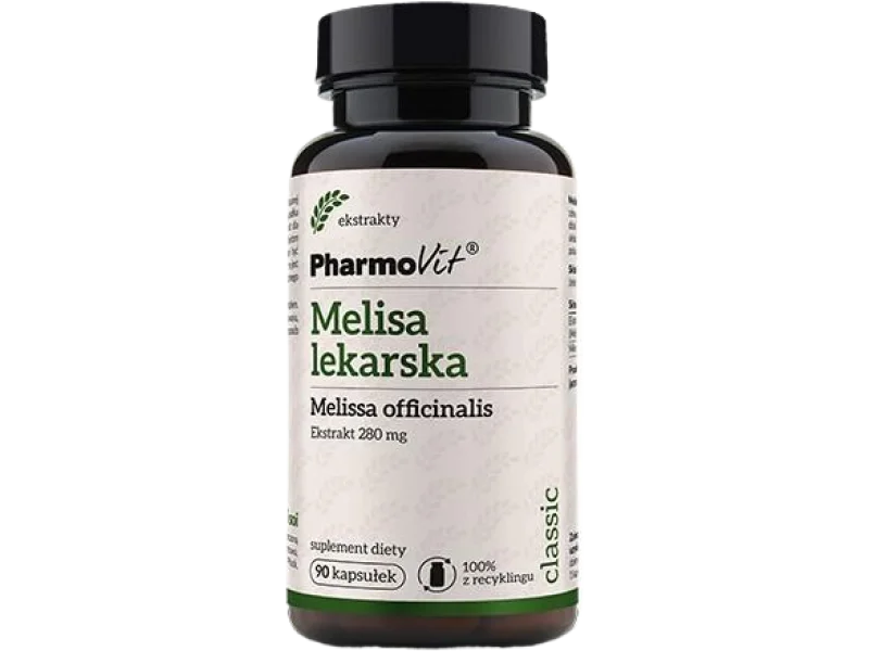 PHARMOVIT Melisa lekarska, kapsułki, 280 mg, 90 kaps.