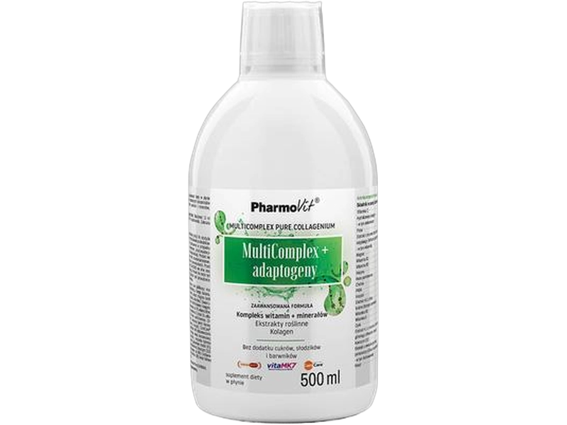 Pharmovit Multicomplex + adaptogeny, płyn, 500 ml